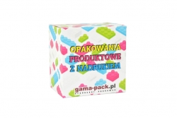 Opakowania 10szt 70x50x70 pude�ka z nadrukiem CMYK